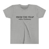 From The Trap With A Testimony Youth Short Sleeve Tee