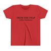 From The Trap With A Testimony Youth Short Sleeve Tee