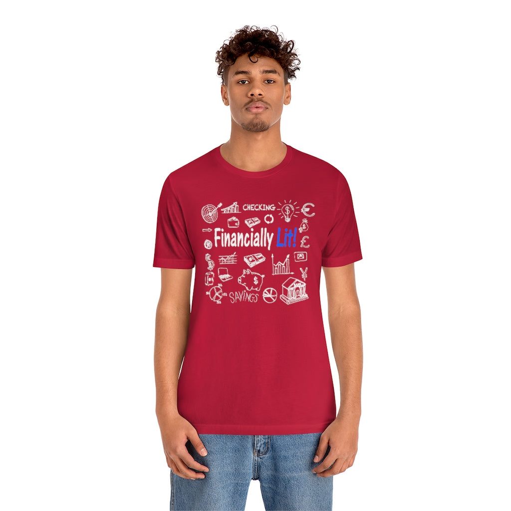 Financially Lit - Men's Short Sleeve Tee
