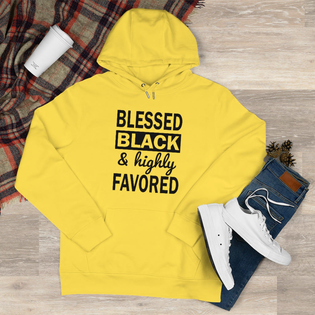 Blessed Black and Highly Favored - King Hooded Sweatshirt