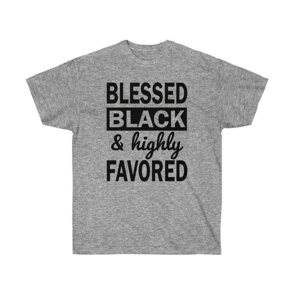 Blessed Black - Unisex Ultra Cotton Tee