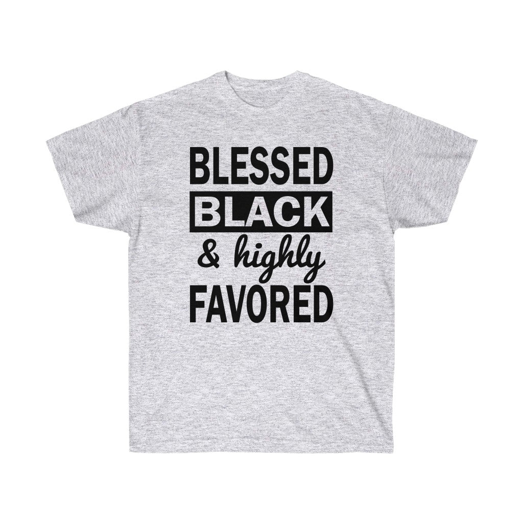 Blessed Black - Unisex Ultra Cotton Tee