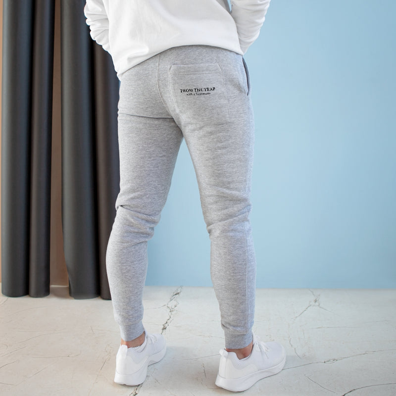From The Trap With A Testimony Premium Fleece Joggers