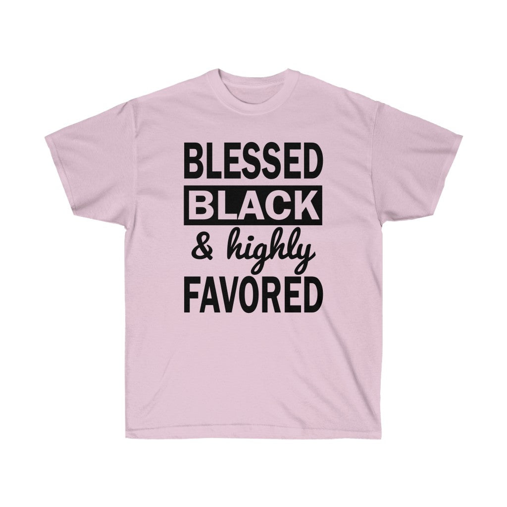Blessed Black - Unisex Ultra Cotton Tee