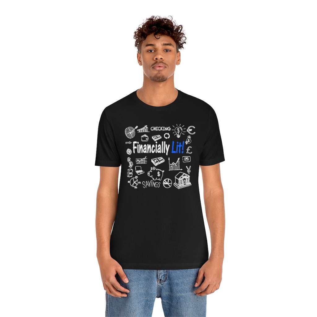 Financially Lit - Men's Short Sleeve Tee