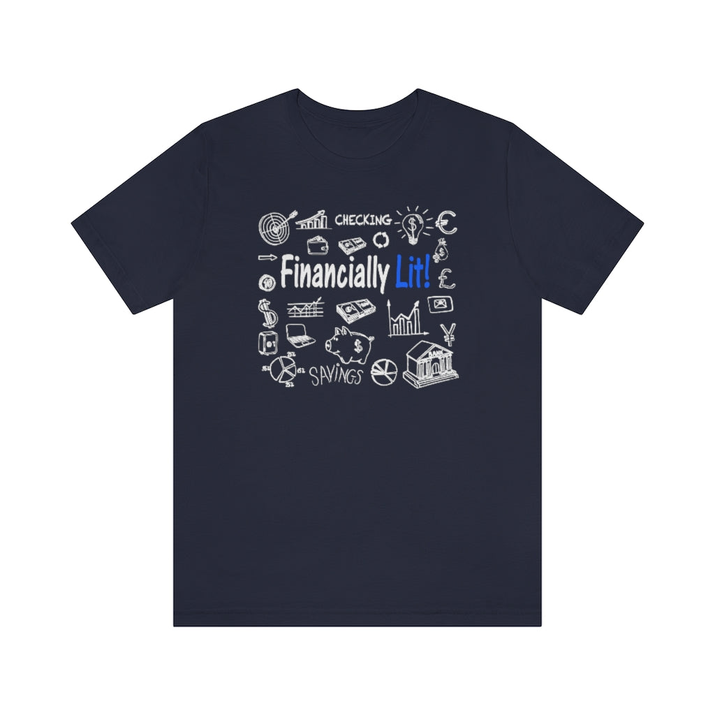 Financially Lit - Men's Short Sleeve Tee