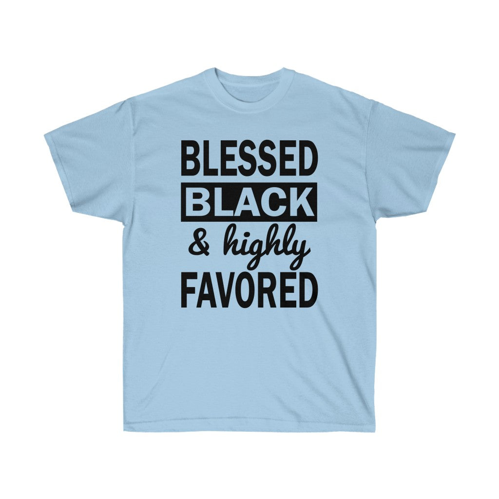 Blessed Black - Unisex Ultra Cotton Tee