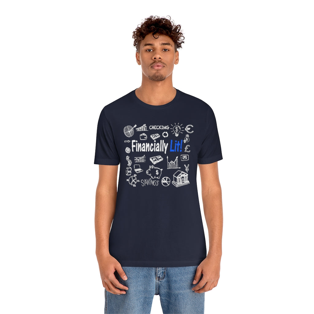 Financially Lit - Men's Short Sleeve Tee