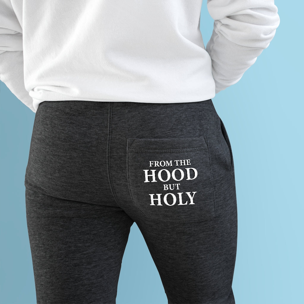From The Hood But Holy Premium Fleece Joggers