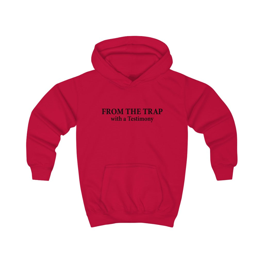 From The Trap With A Testimony Kids Hoodie