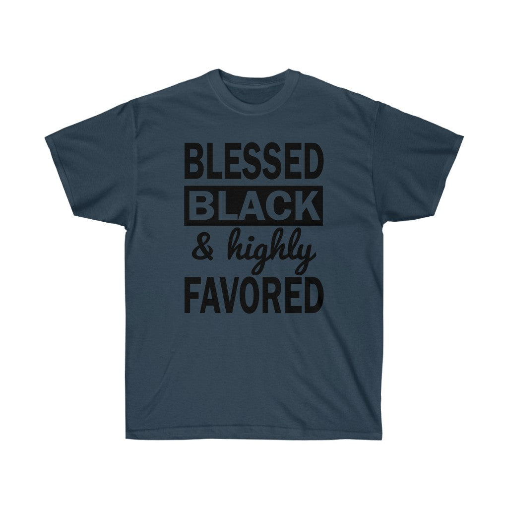 Blessed Black - Unisex Ultra Cotton Tee